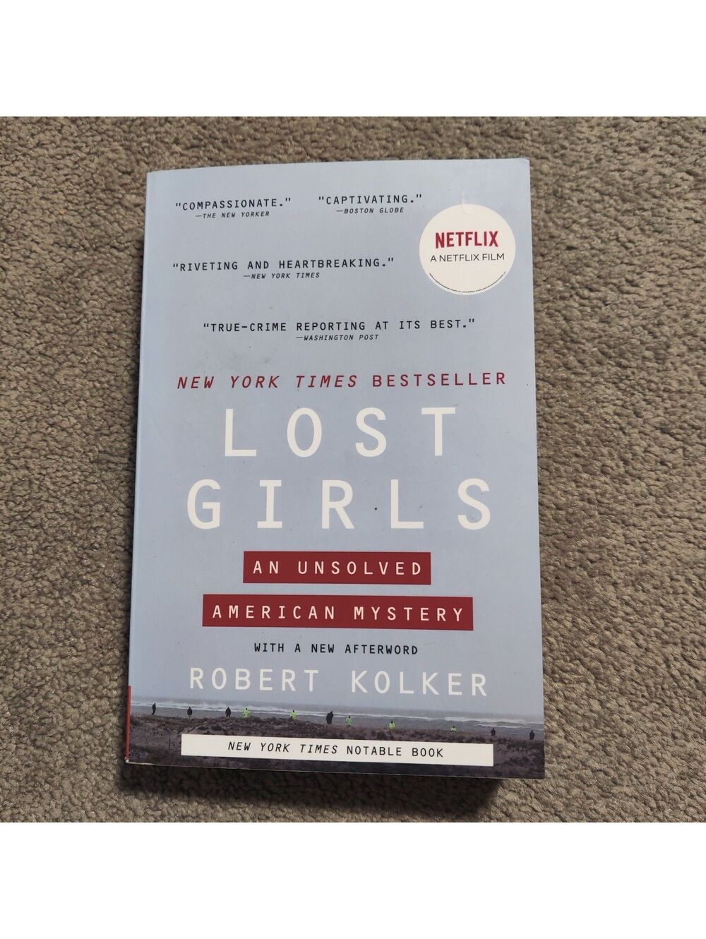 Lost Girls by Robert Kolker Paperback True Crime Long Island Serial Killer